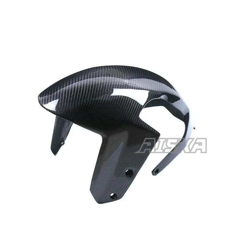 AISKA For KTM 1290 SuperDuke 2020 +Motorcycle Accessories 100% Pure 3K Full Dry Carbon Fiber front fender Motorcycle Accessories