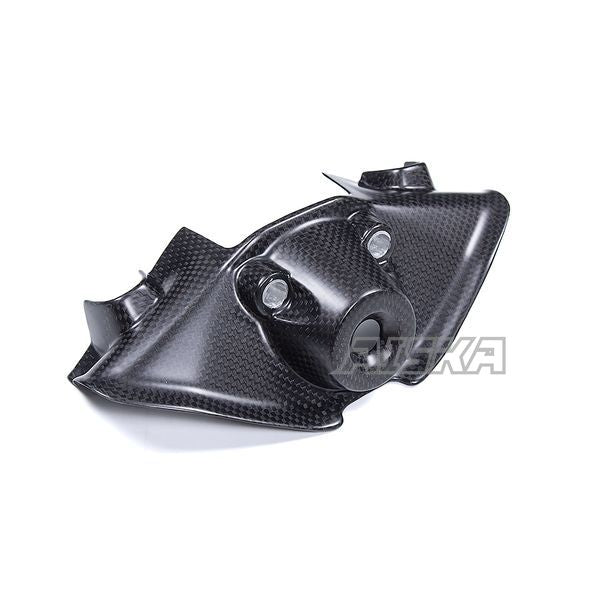 AISKA 100% 3K Full Dry Carbon Fiber Motorcycle Ignition Switch Key Block Cover for Ducati Panigale V4 V4S 2025