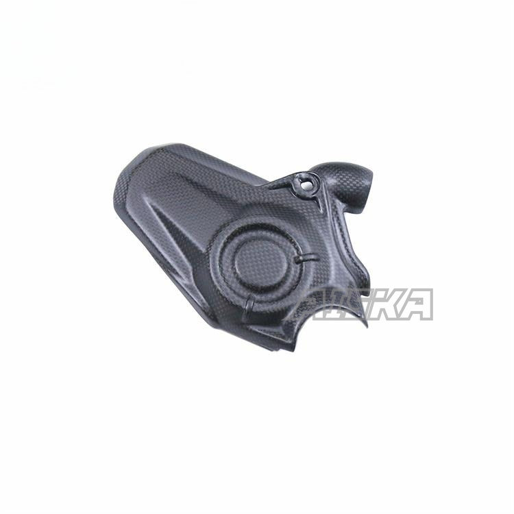 AISKA 3K 3*3 Carbon Fiber Motorcycle Accessories Engine Hood for Ducati Monster 937 2021+