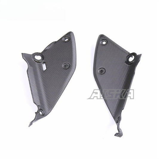 AISKA 100% Dry Carbon Fiber Motorcycle Accessories Side Panel of Intake Cover for Ducati Streetfighter V4 V4S 2020-2022