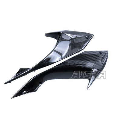 AISKA 100% 3K Dry Carbon Fiber Motorcycle Accessories Side Panels Side Frame Fairing Cover for Kawasaki Ninja 650 2014-2024