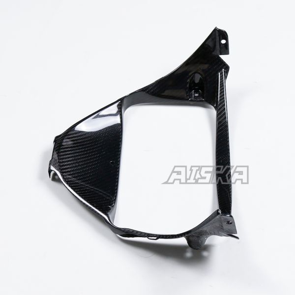 AISKA 100% 3K Carbon Fiber Motorcycle Front Lower V-Panel Radiator Guard Cover for Suzuki GSX1300 R Hayabusa Gen2 2008-2020
