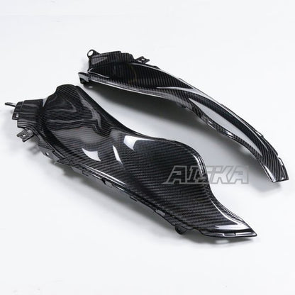AISKA 100% 3K Carbon Fiber Motorcycle Front Long Dash Side Panel Set for Suzuki GSX1300 R Hayabusa Gen2 2008-2020