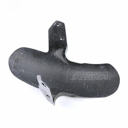 AISKA 100% Carbon Fiber Motorcycle Hugger Front Wheel Fender Mudguard for BMW R1250RS R1250 RS 2021 2022 2023