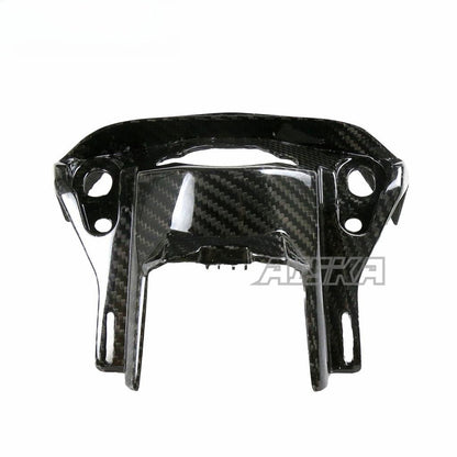 AISKA Dry Carbon Fiber Motorcycle Ignition Key Ring Hole Trim Cover for Honda CB650F CBR650F 2014-2018 CB650R CBR650R 2019+