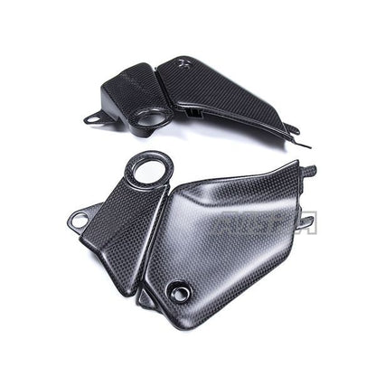 AISKA 100% 3K Full Dry Carbon Fiber Motorcycle Fuel Tank Side Panel Cover Fairing for Ducati Panigale V4 V4S 2025