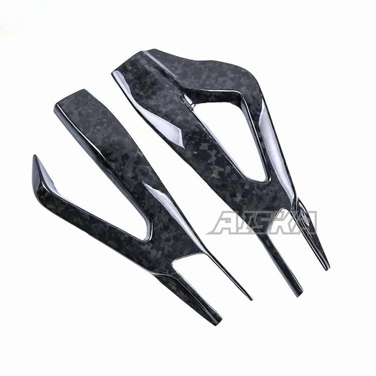 AISKA 100% 3K Dry Carbon Fiber Swing Arm Covers Motorcycle Carbon Fiber Swingarm Covers for BMW S1000RR S1000R M1000RR 2019-2024
