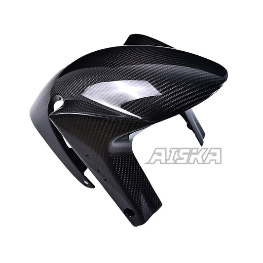 AISKA 100% 3K 3*3 Carbon Fiber Motorcycle Accessories Front Fender for Aprilia RSV4  Tuono V4 2009-2020