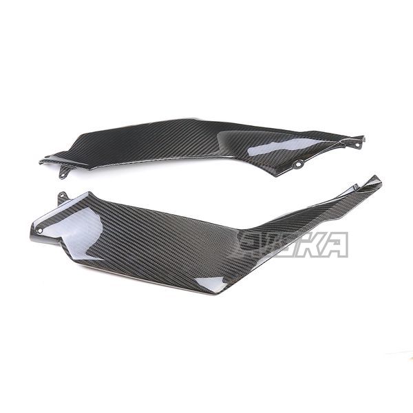 AISKA CBR1000RR-R Carbon Fiber Motorcycle Accessories Fuel Tank Side Panel Fairings for Honda CBR1000RR-R 2021 2022 2023 2024