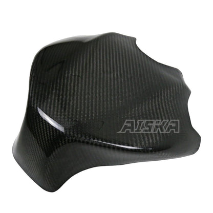 AISKA Dry Carbon Fiber Motorcycle Fuel Tank Cover Gas Tank Fairing Cover for Honda CB650F CBR650F 2014-2018 CB650R CBR650R 2019+
