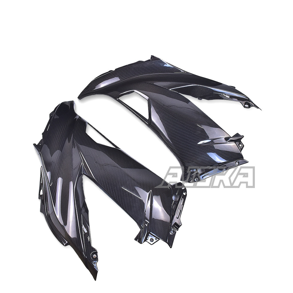 AISKA Kawasaki Ninja ZX-6R 2013-2018 Carbon Fiber Side Panel