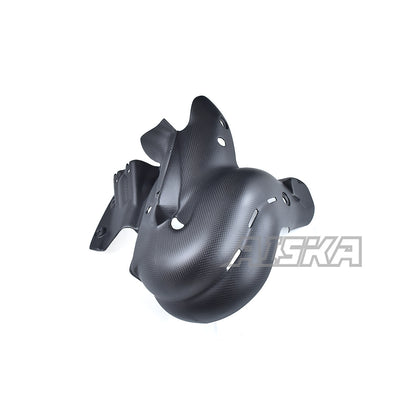 AISKA DUCATI Streetfighter V4 V4S 2020-2022 Carbon Fiber Exhaust Cover
