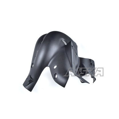 AISKA DUCATI Streetfighter V4 V4S 2020-2022 Carbon Fiber Exhaust Cover