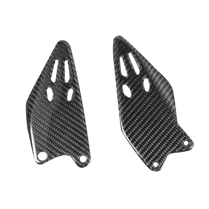 AISKA Kawasaki Ninja ZX-6R 2019-2025 Carbon Fiber Heel Guards