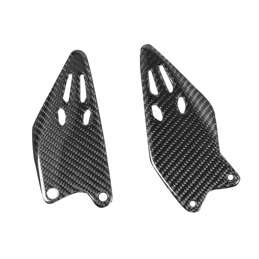 AISKA Kawasaki Ninja ZX-6R 2019-2025 Carbon Fiber Heel Guards