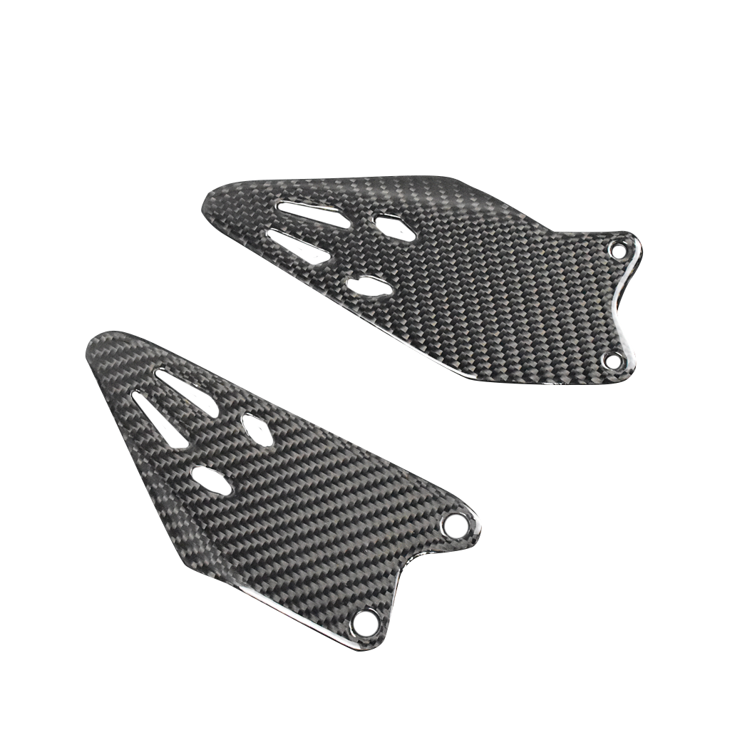 AISKA Kawasaki Ninja ZX-6R 2019-2025 Carbon Fiber Heel Guards