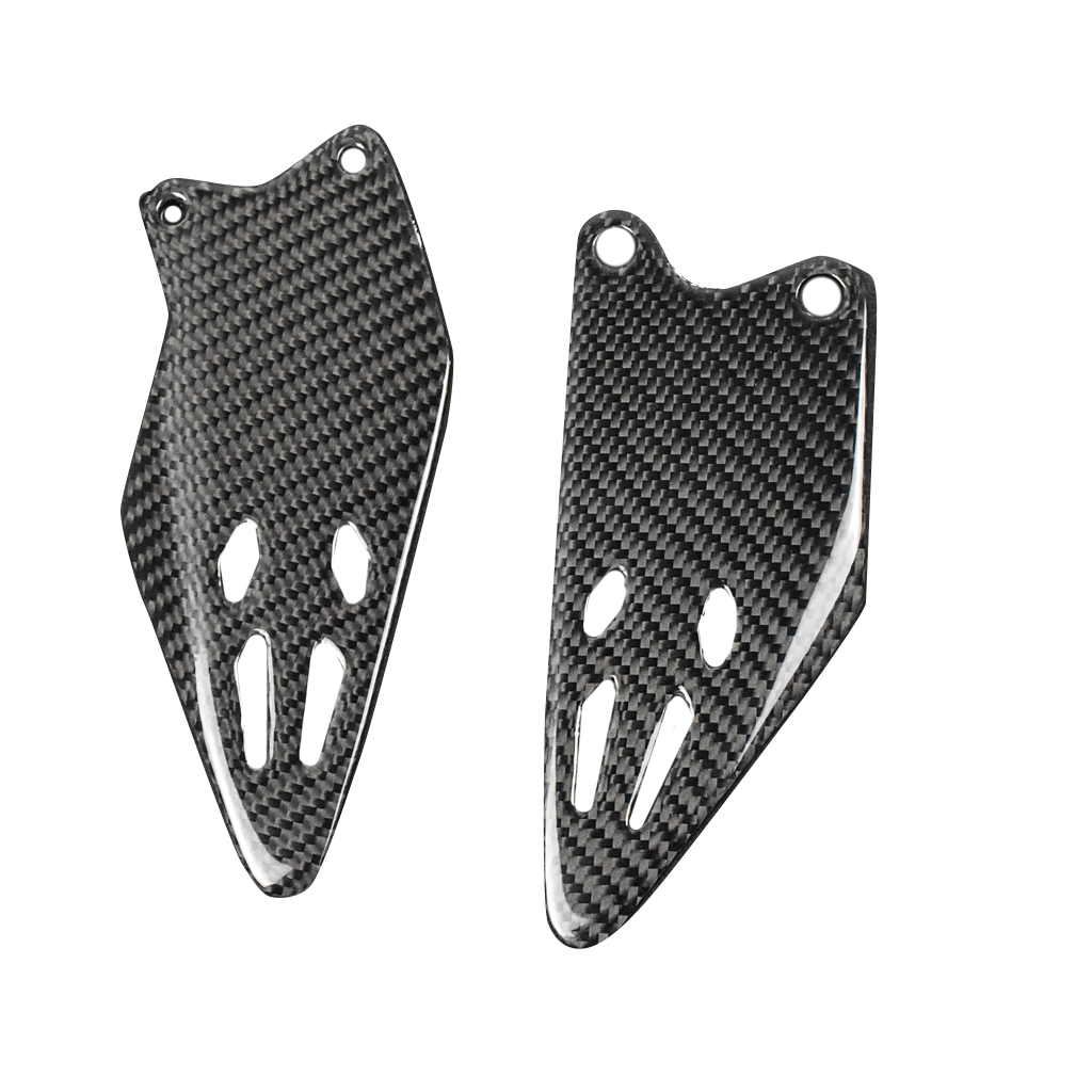 AISKA Kawasaki Ninja ZX-6R 2019-2025 Carbon Fiber Heel Guards