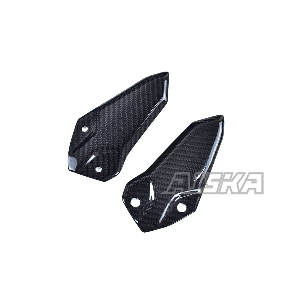 AISKA Kawasaki Ninja ZX-25R 2020-2024 Carbon Fiber Heel Guards