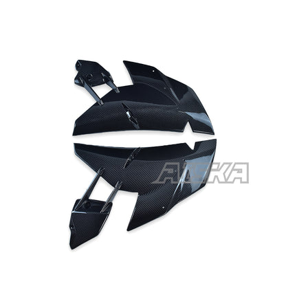 AISKA Kawasaki Ninja H2 H2R 2015-2024 Carbon Fiber Side Fairings
