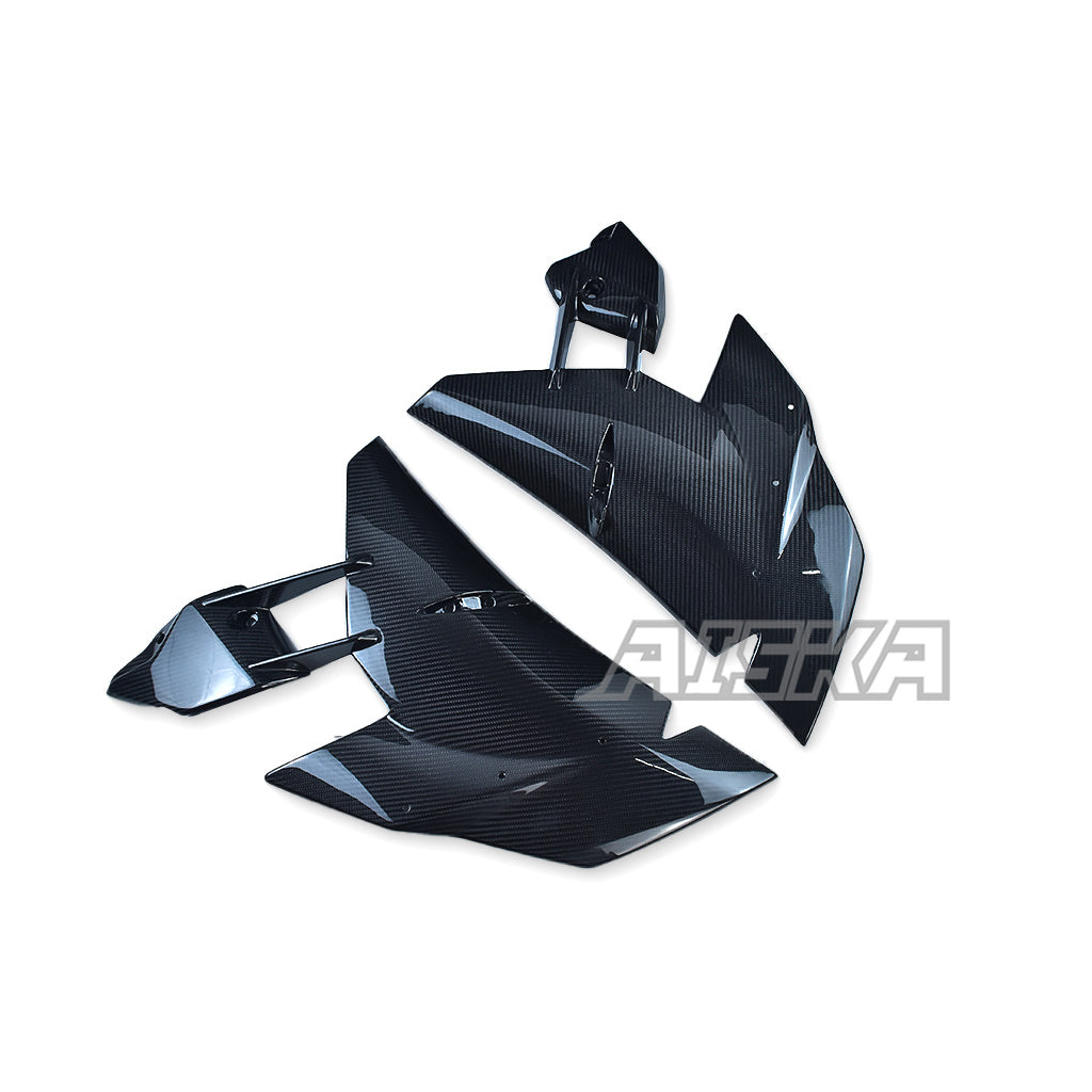 AISKA Kawasaki Ninja H2 H2R 2015-2024 Carbon Fiber Side Fairings