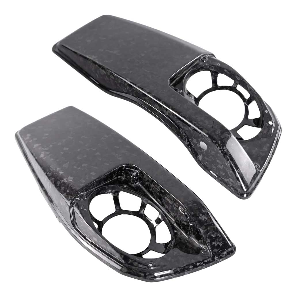 AISKA Harley Davidson Touring Street Glide Road King 2023.5+ Carbon Fiber Saddlebag Lids with Speakers