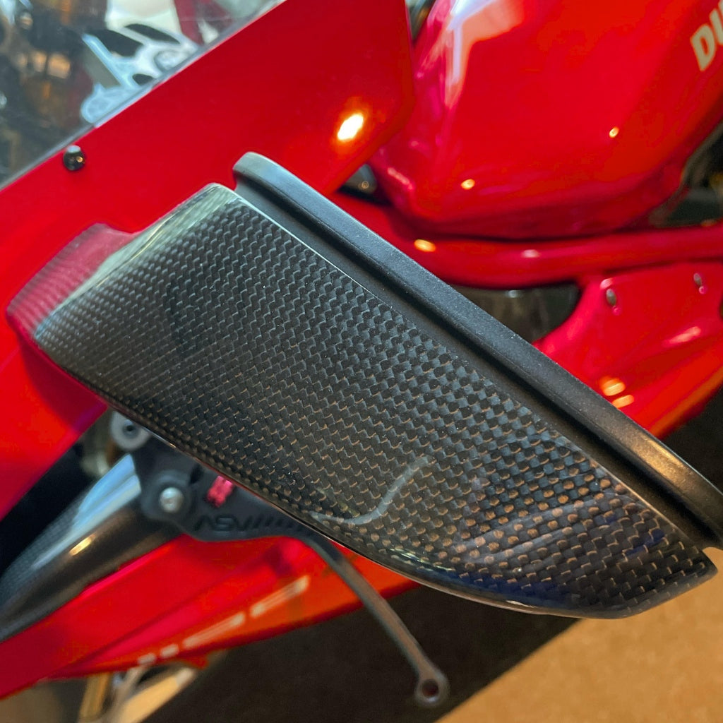 AISKA Ducati Panigale V4 V4S 2025 Carbon Fiber Rearview Mirrors Cover