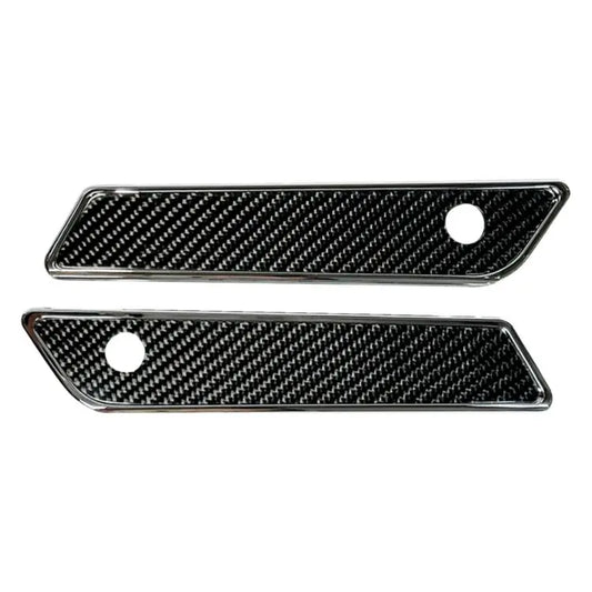 AISKA Harley Davidson Touring Road Glide Road King Street Glide CVO 2024+ Carbon Fiber Saddlebag Latch Covers