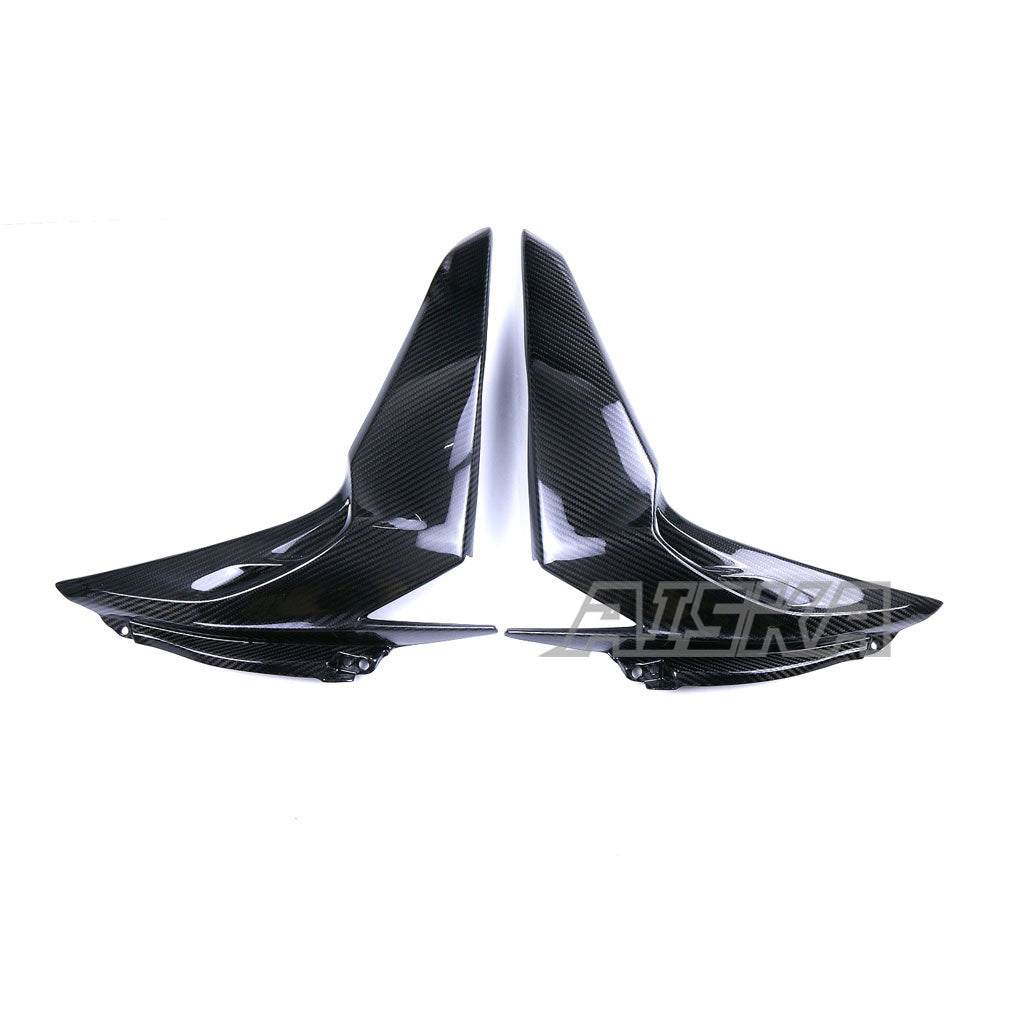 AISKA Kawasaki Z1000 2014+ Carbon Fiber Front Spoiler Side Panels