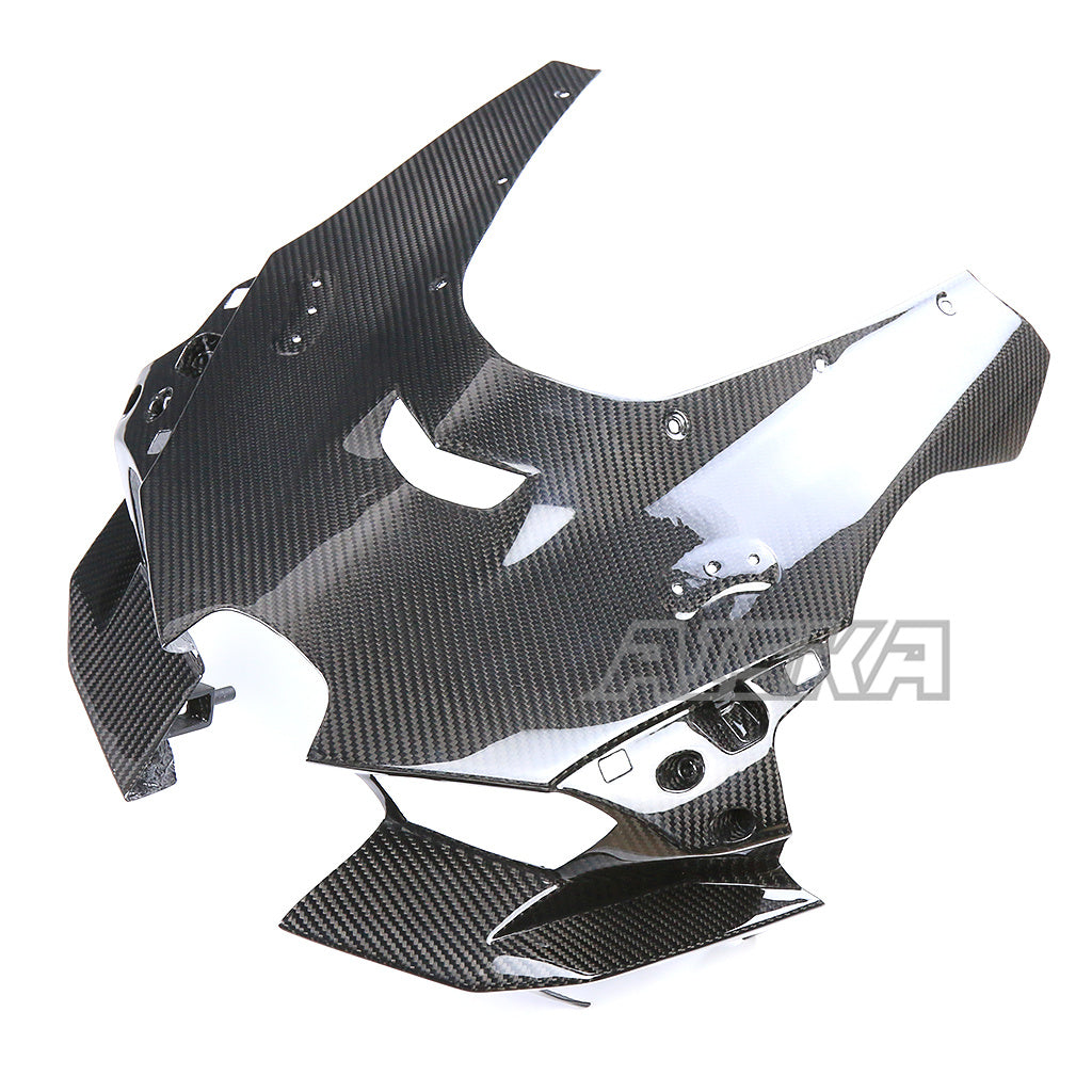 AISKA Kawasaki Ninja ZX10R 2021-2025 Carbon Fiber Front Nose Fairing