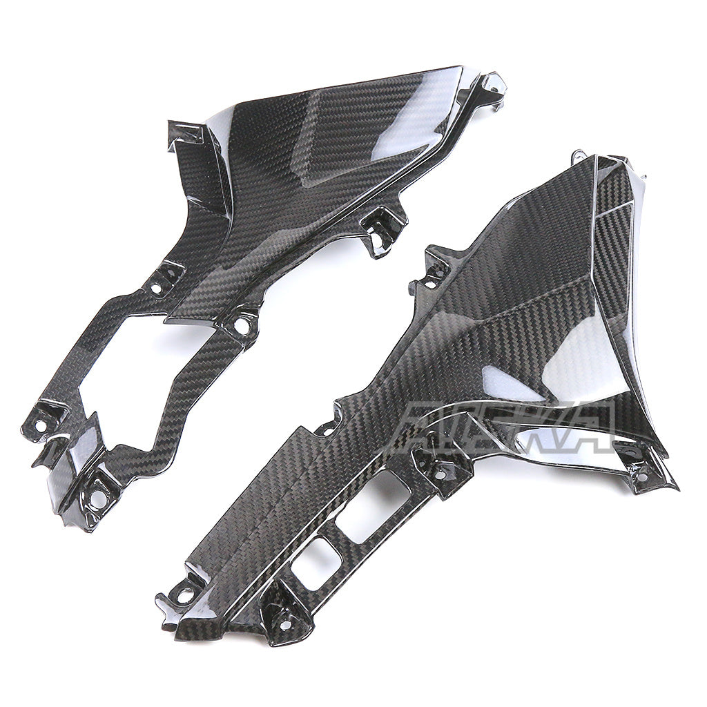 AISKA Kawasaki Ninja ZX-25R 2020-2024 Carbon Fiber Front Side Air Duct