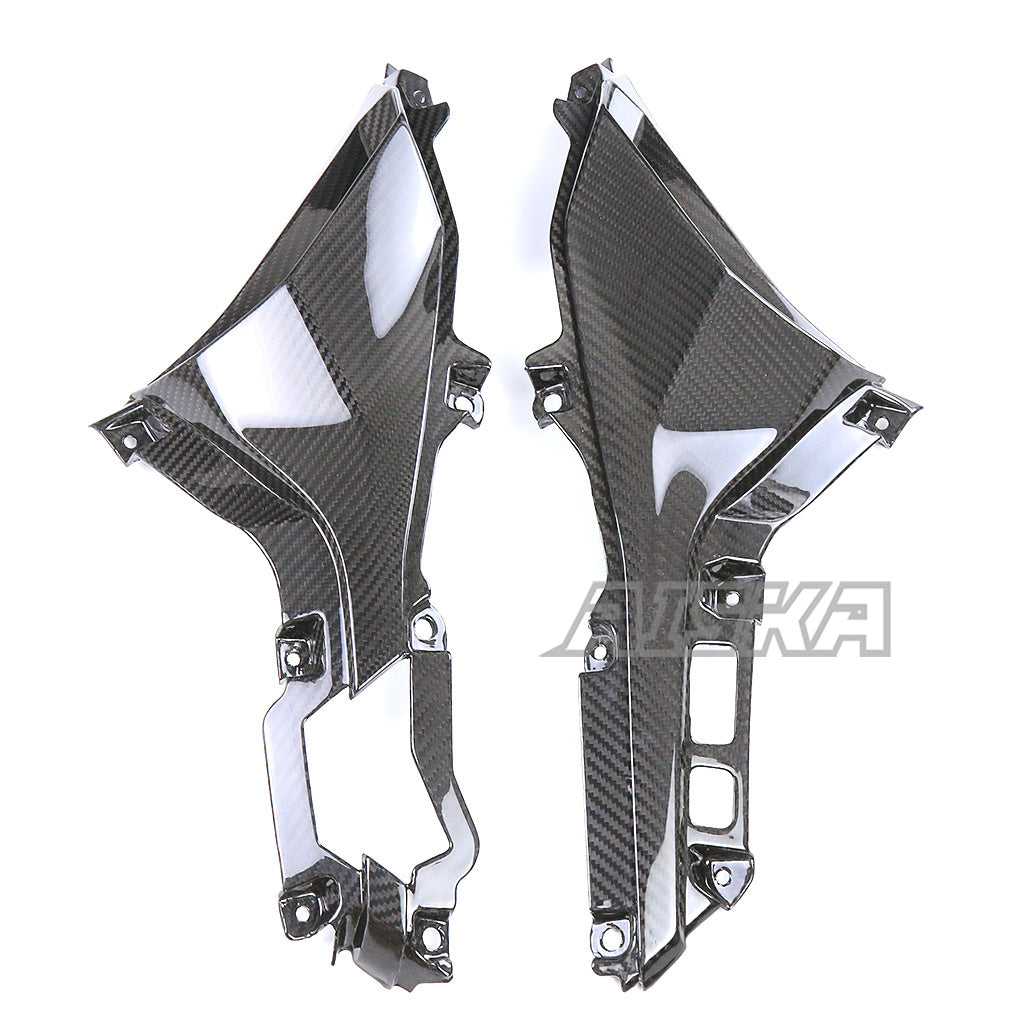 AISKA Kawasaki Ninja ZX-25R 2020-2024 Carbon Fiber Front Side Air Duct