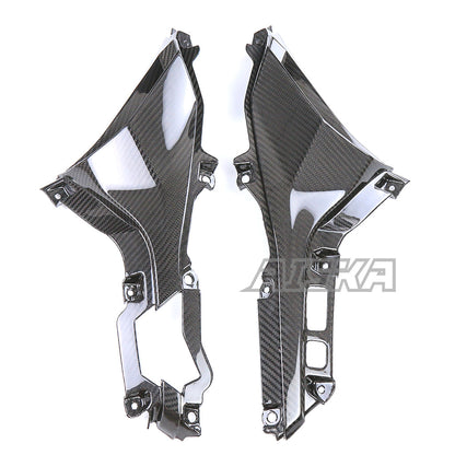 AISKA Kawasaki Ninja ZX-25R 2020-2024 Carbon Fiber Front Side Air Duct