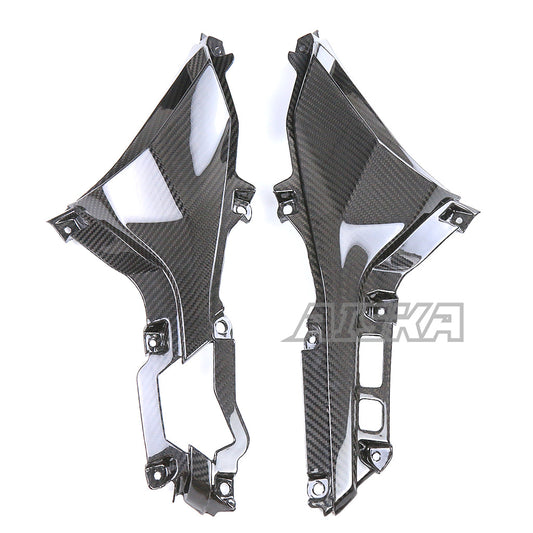 AISKA Kawasaki Ninja ZX-25R 2020-2024 Carbon Fiber Front Side Air Duct