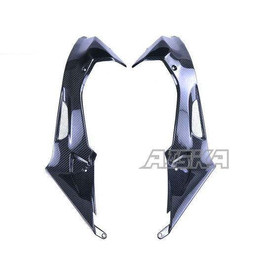 AISKA BMW S1000RR HP4 2009-2014 Carbon Fiber Tank Side Fairings Panels
