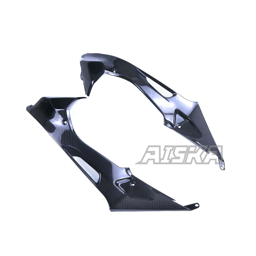 AISKA BMW S1000RR HP4 2009-2014 Carbon Fiber Tank Side Fairings Panels
