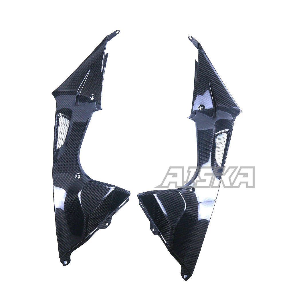 AISKA BMW S1000RR HP4 2009-2014 Carbon Fiber Tank Side Fairings Panels