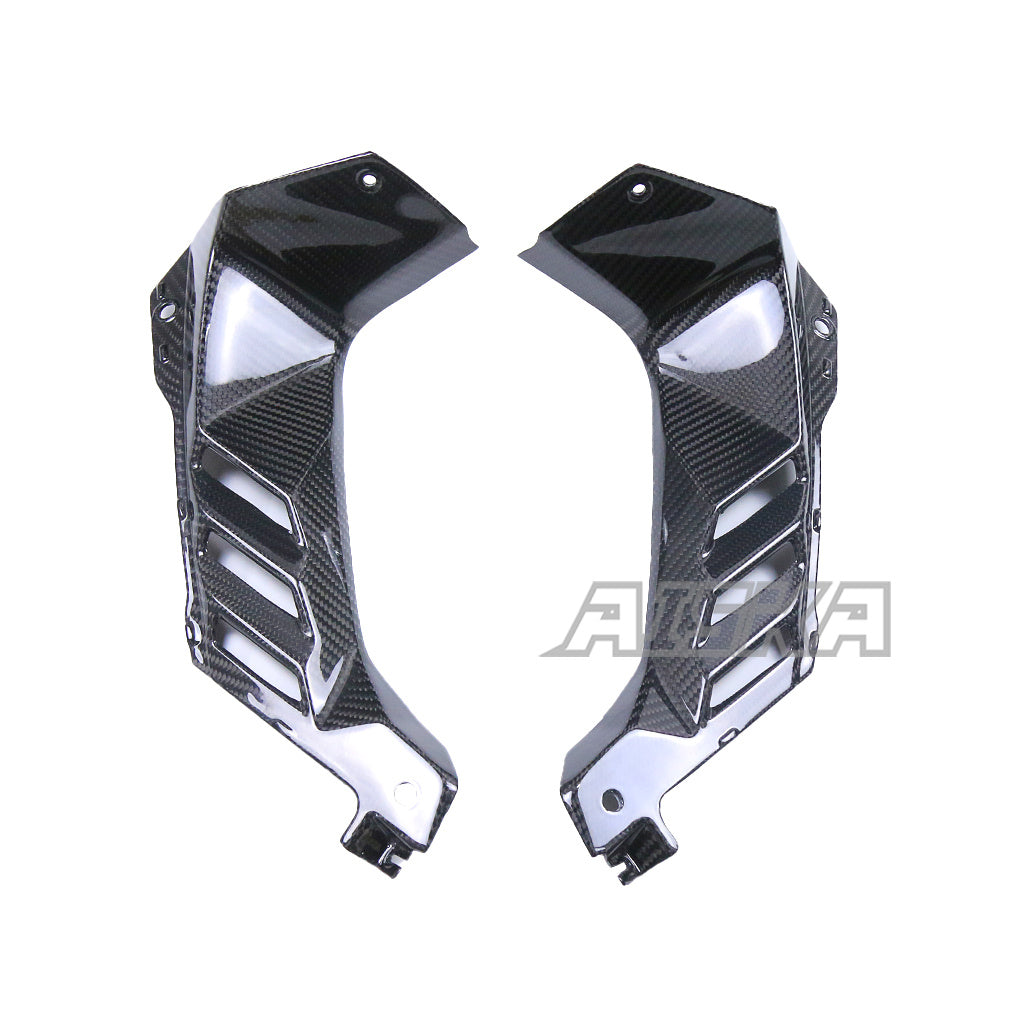 AISKA Kawasaki Ninja ZX10R 2021-2025 Carbon Fiber Dash Side Cover