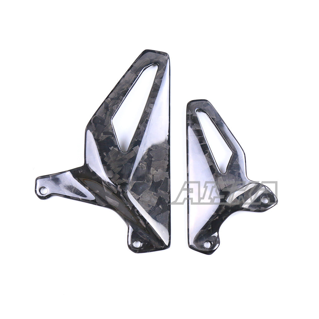 AISKA Ducati Streetfighter V4 V4S Carbon Fiber Rear Heel Guards