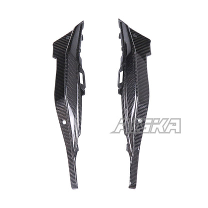 AISKA Kawasaki Ninja ZX-4R 2020-2024 Carbon Fiber Inner Cover Below Handlebar