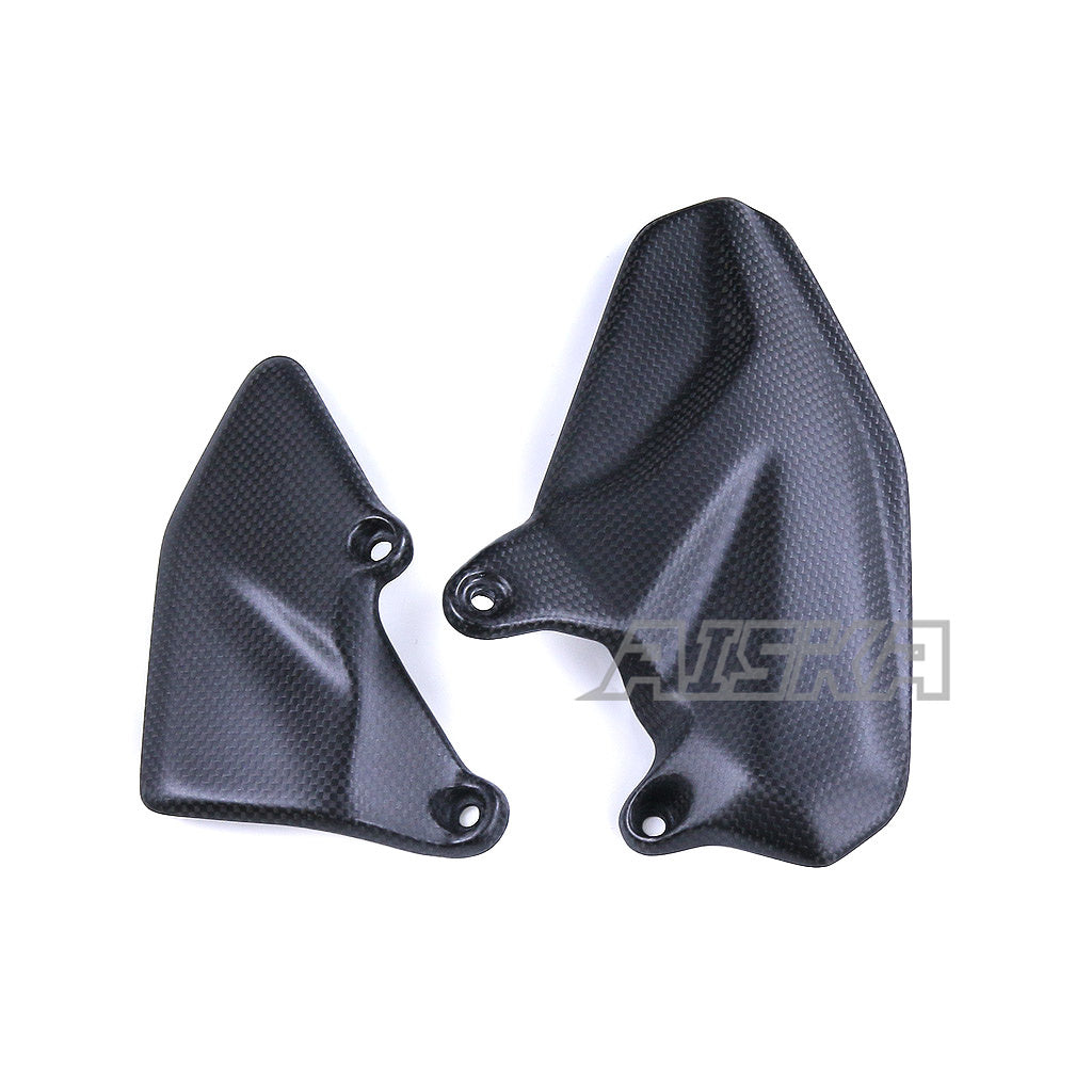 AISKA Ducati Multistrada V4 2021-2023 Carbon Fiber Heel Plates