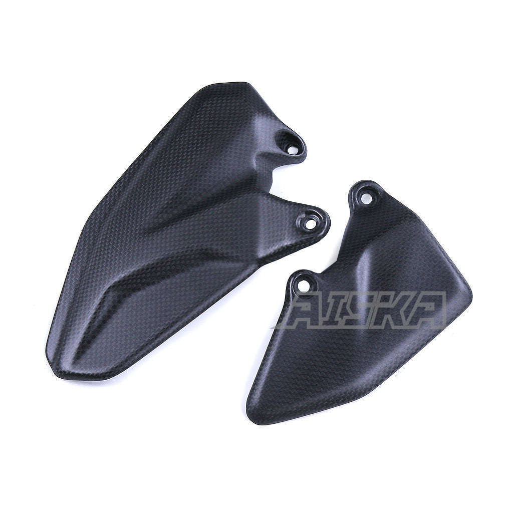 AISKA Ducati Multistrada V4 2021-2023 Carbon Fiber Heel Plates