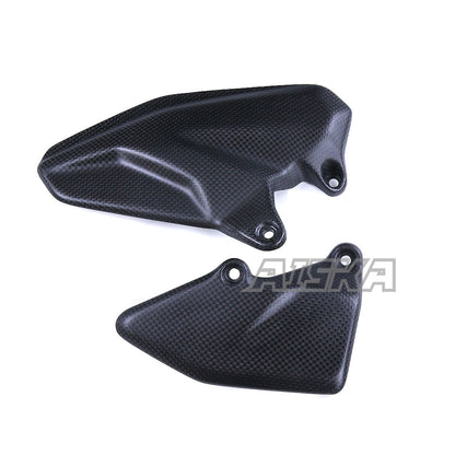 AISKA Ducati Multistrada V4 2021-2023 Carbon Fiber Heel Plates