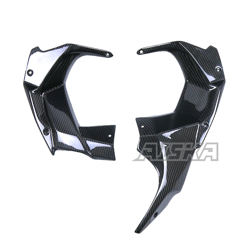 AISKA Kawasaki Ninja H2 H2R 2015-2024 Carbon Fiber Dash Side Panels