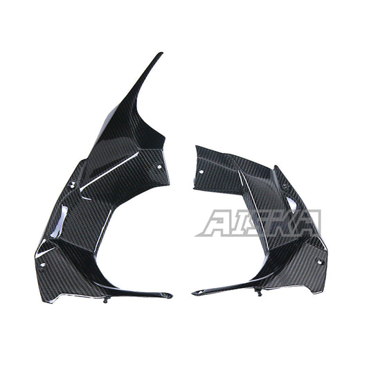 AISKA Kawasaki Ninja H2 H2R 2015-2024 Carbon Fiber Dash Side Panels