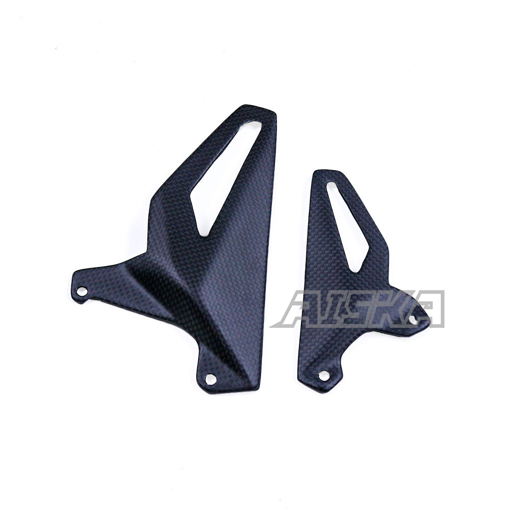 AISKA Ducati Streetfighter V4 V4S Carbon Fiber Rear Heel Guards