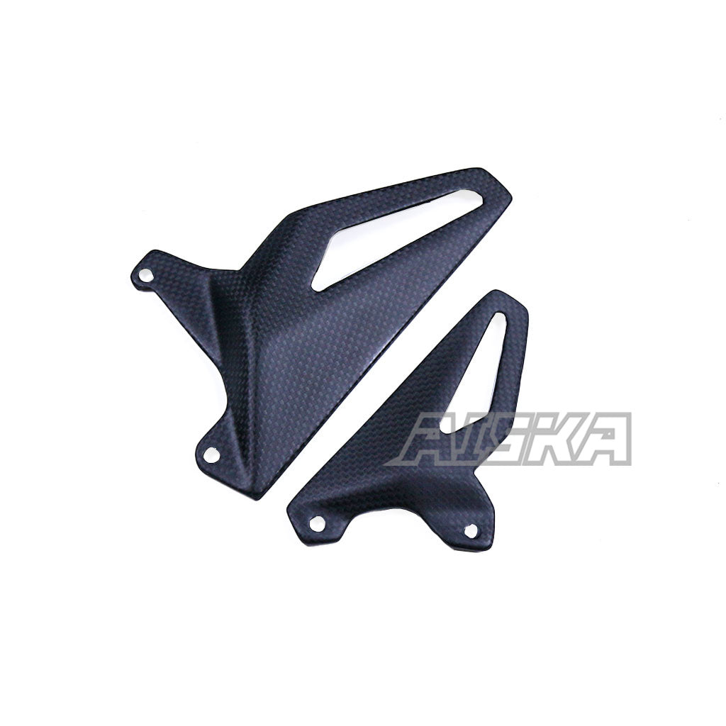 AISKA Ducati Streetfighter V4 V4S Carbon Fiber Rear Heel Guards