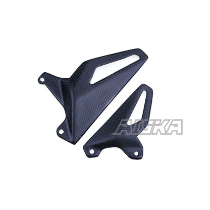 AISKA Ducati Streetfighter V4 V4S Carbon Fiber Rear Heel Guards