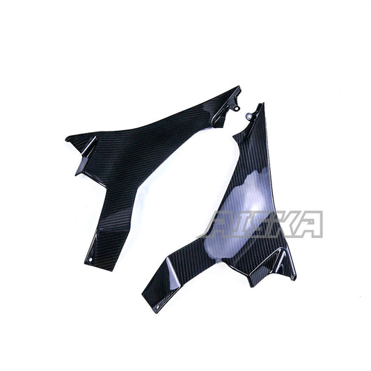AISKA Kawasaki Ninja 400 2018-2024 Carbon Fiber Fuel Tank Side Panel