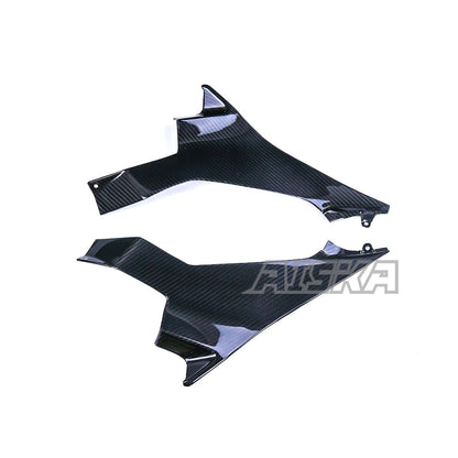 AISKA Kawasaki Ninja 400 2018-2024 Carbon Fiber Fuel Tank Side Panel