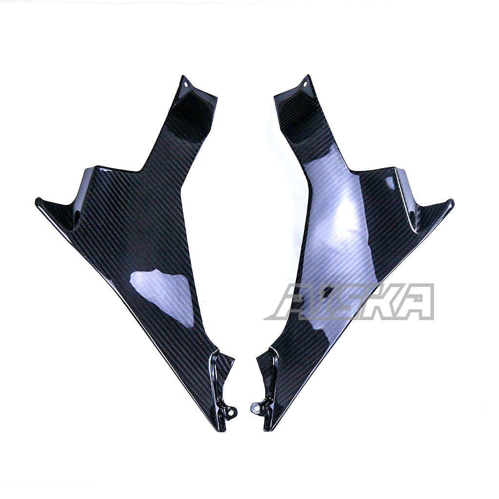 AISKA Kawasaki Ninja 400 2018-2024 Carbon Fiber Fuel Tank Side Panel